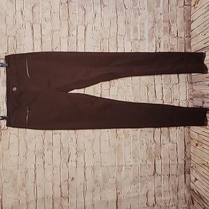 American eagle hi rise jegging marron jeans sz 4